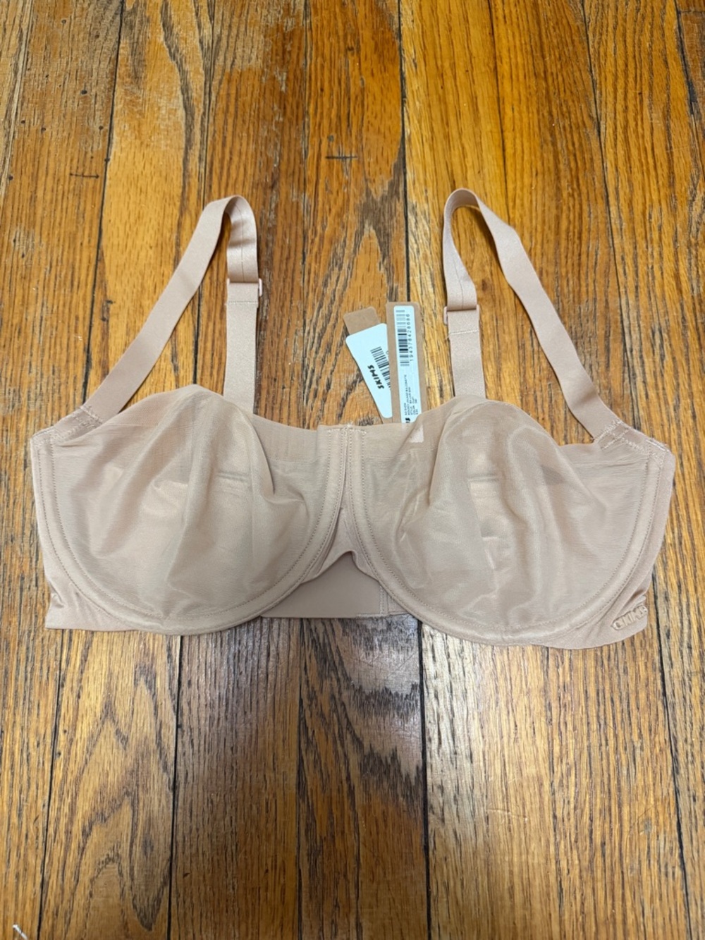 SKIMS Sheer Underwire Bra - Light Tan